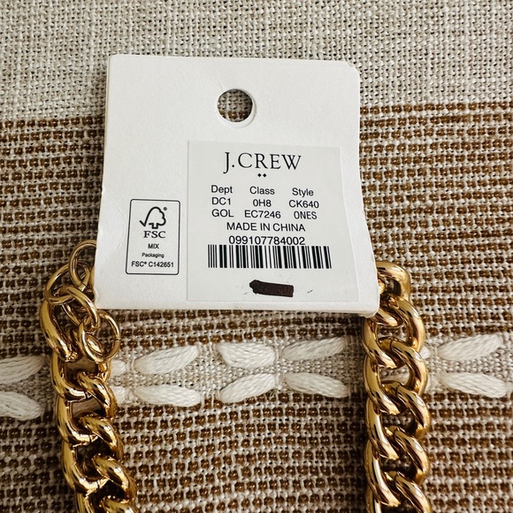 J. Crew Factory Gold Chain Necklace - Picture 3 of 5